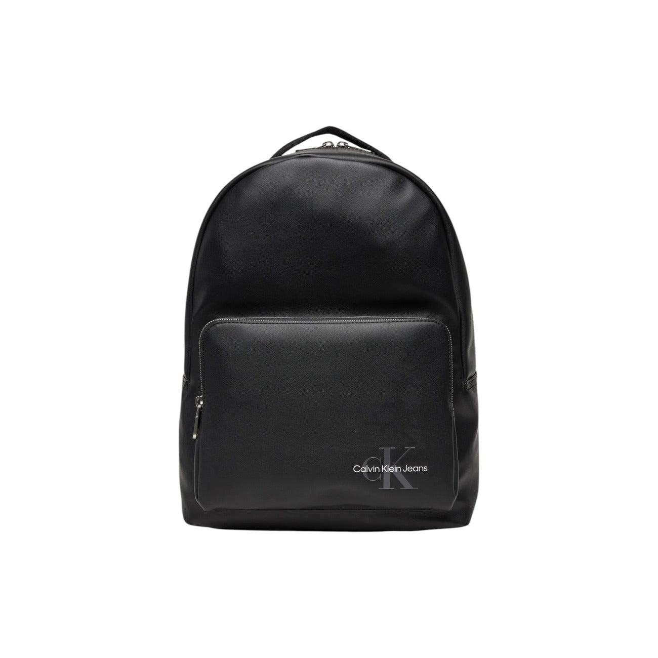 Calvin Klein Zaino Uomo Nero con Cerniera Tasche Interne ed Esterne - Zainetto Poliuretano 41x28x15