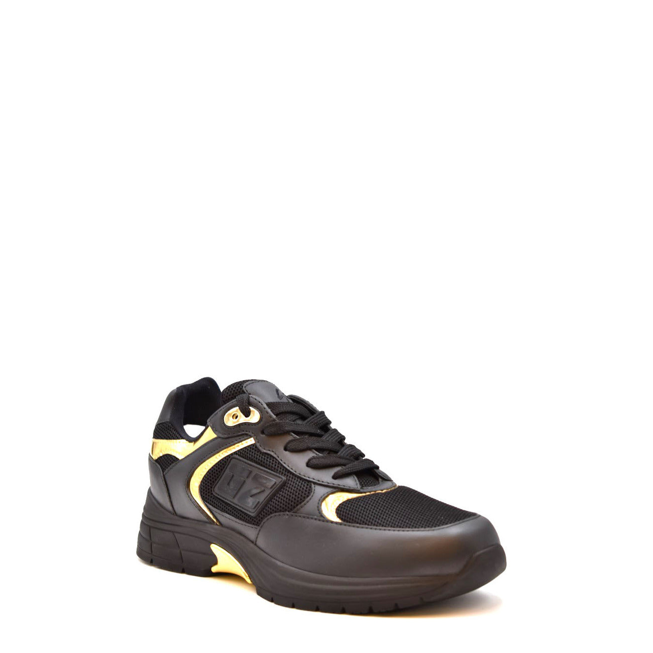 Giuseppe Zanotti Sneakers Uomo Nere BO_680 - Scarpe Luxury Nylon Pelle