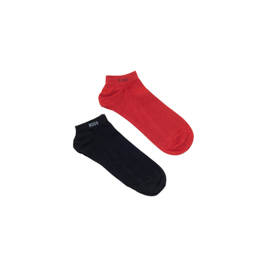 Boss Calze Uomo Rosse - Calze Cotone Poliammide Elastan