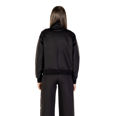 Guess Active Felpa Zip Donna Nera V5BQ15 KCX22 - Poliestere 86%