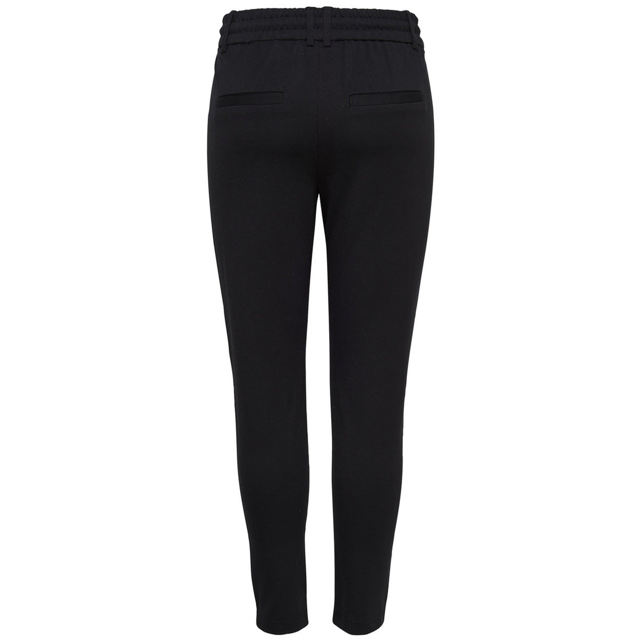 Only Pantaloni Donna Nero Lacci 65% Viscosa 32% Nylon 5% Elastan Autunno/Inverno WH7_146389_NERO