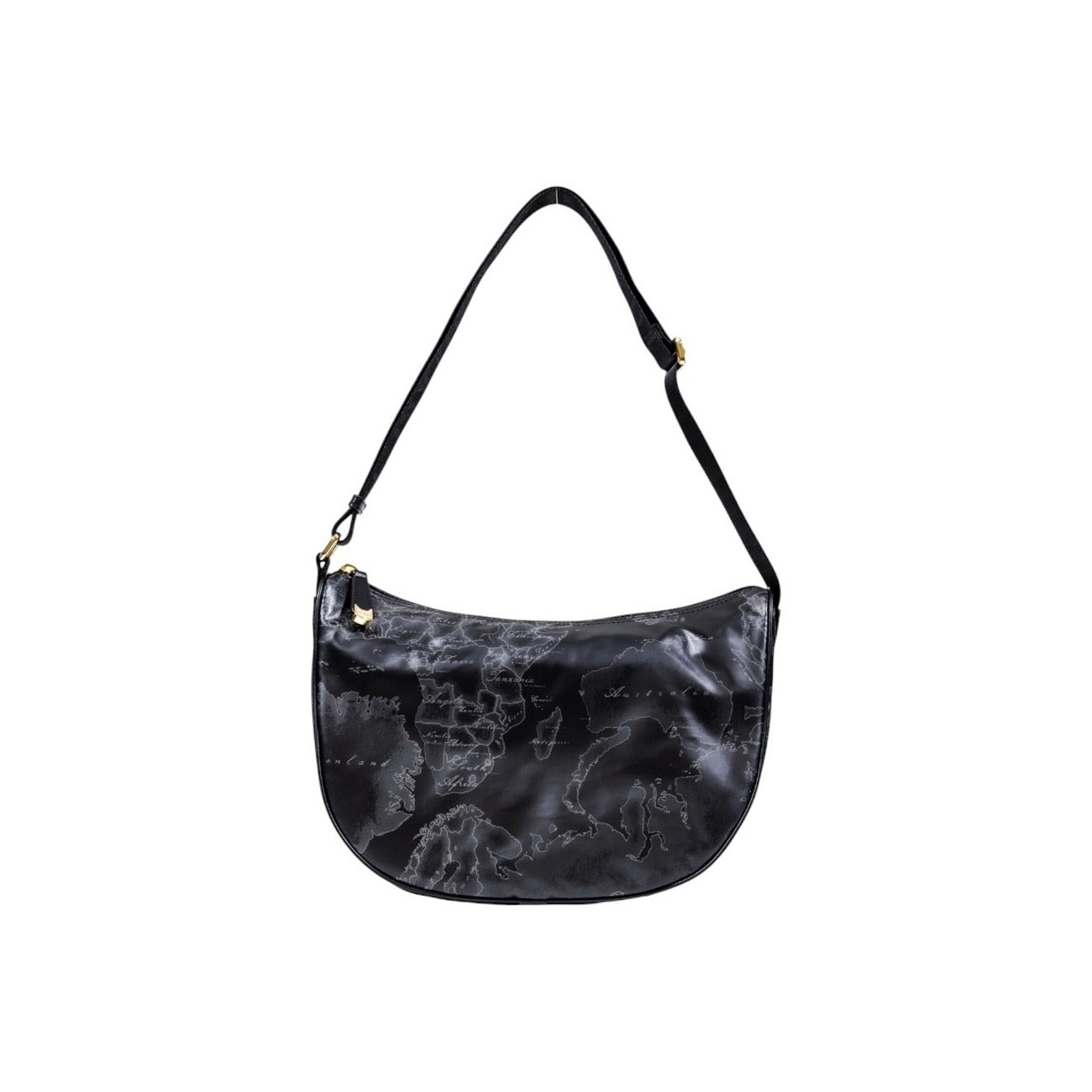 Alviero Martini Prima Classe Women's Handbag in Black - Iconic Geo Print