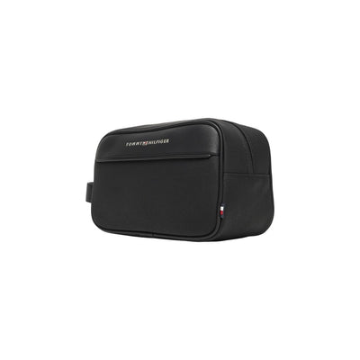 Borsa a Mano Uomo Tommy Hilfiger Jeans Nera - Stile Americano Casual