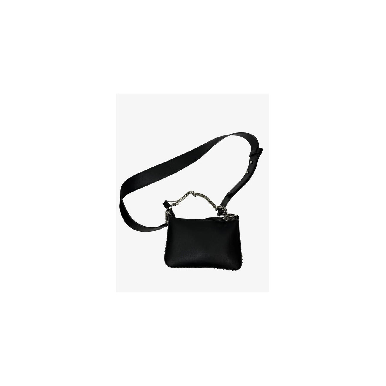 Richmond Women's Black Handbag and Shoulder Bag - Elegant Italian Style