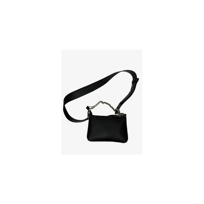 Richmond Women's Black Handbag and Shoulder Bag - Elegant Italian Style