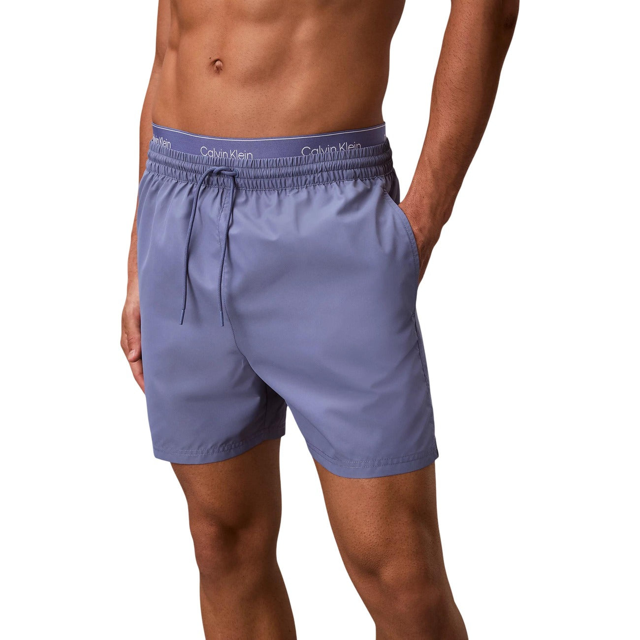 Calvin Klein Jeans Costume Boxer Con Cordoncino Medio CK Essentials Uomo MEDIUM DRAWSTRING