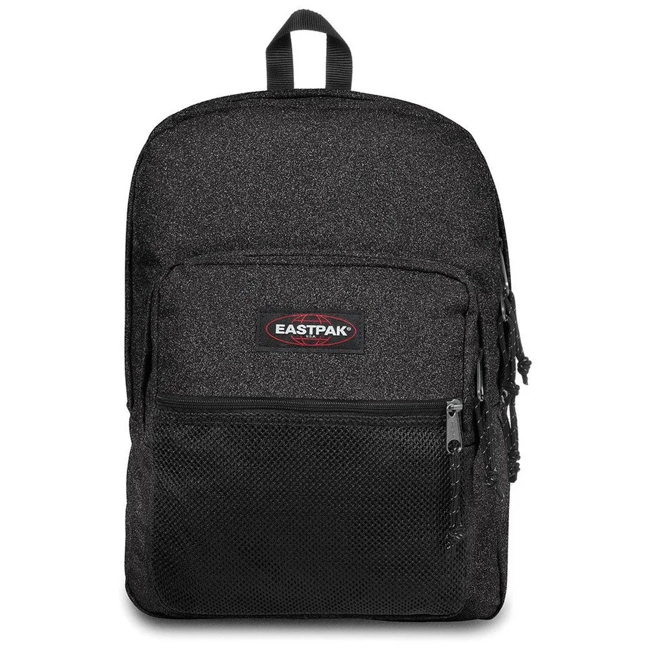 Zaino Eastpak Pinnacle Nero/grigio; Dimensioni 42x32x25.5 cm. Doppio scomparto capiente in 100% poliammide. Tasca con organizer, tasca esterna in mesh, schienale e spallacci imbottiti antiscivolo.