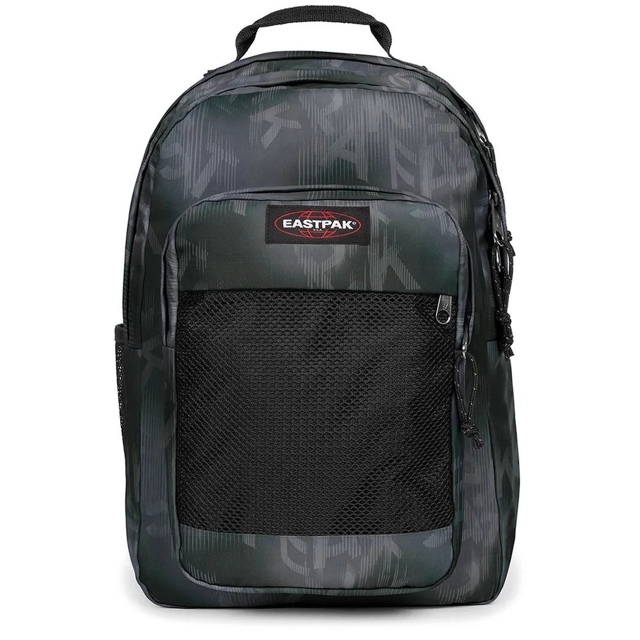 Zaino Eastpak grigio; Dimensioni 29x44x28 cm. Doppio comparto con apertura a U, tasca laptop 16 pollici e portaborraccia. Organizer integrato e schienale trapuntato, stile casual-studio