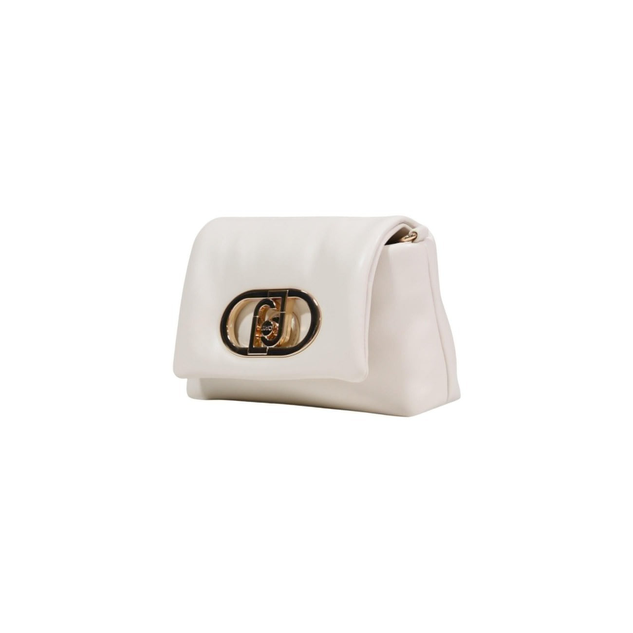 Liu Jo Borsa S Crossbody AA6269; colore bianco, chiusura con bottone, 19x16x6 cm. La tracolla chic ed essenziale per ogni outfit femminile. Vista laterale 