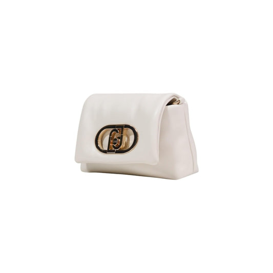 Liu Jo Borsa S Crossbody AA6269; colore bianco, chiusura con bottone, 19x16x6 cm. La tracolla chic ed essenziale per ogni outfit femminile. Vista laterale 