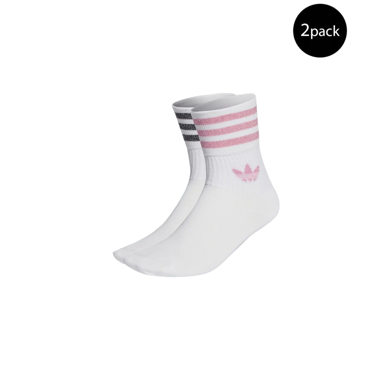 Adidas Originals Calze Donna Rosa - Calze Cotone Poliestere Elastan