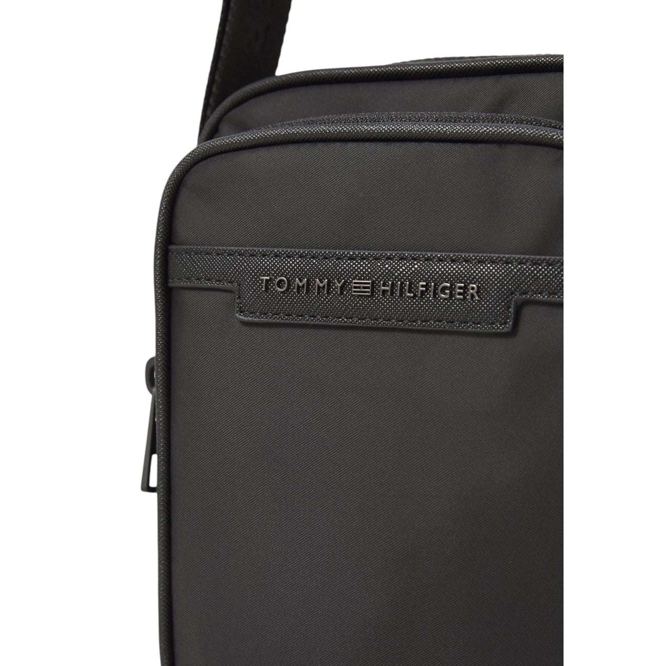 Tommy Hilfiger Borsello Uomo Nero a Tracolla - Borsa Cerniera Tasche 15x20x9cm