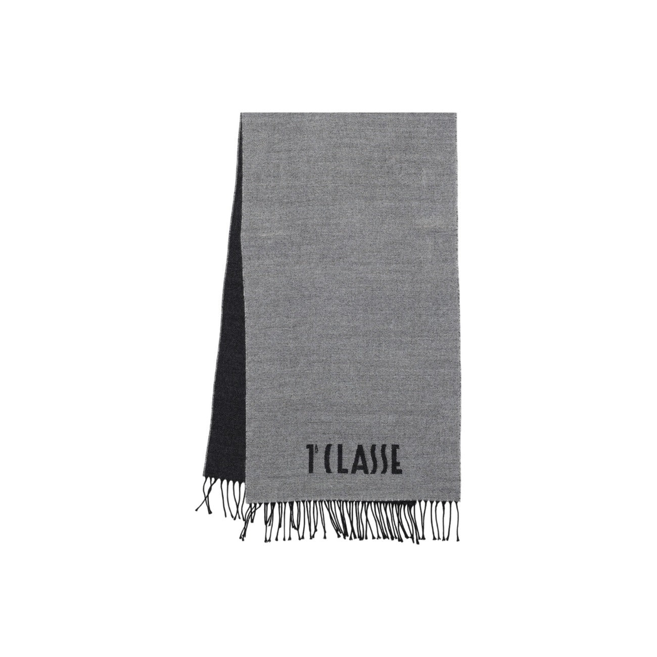 Alviero Martini Prima Classe Sciarpa Donna Grigia con Stampa Geo - Sciarpa Autunno Inverno