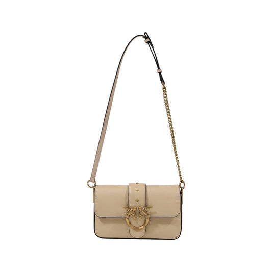 Borsa a Tracolla Donna Pinko Beige - Stile Italiano Glamour