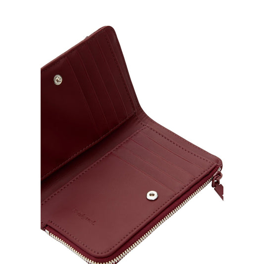 Desigual Portafoglio PICCOLO PORTAMONETE BRILLANTE CON FIOCCO 16x10x2 cm Donna Vista aperta 