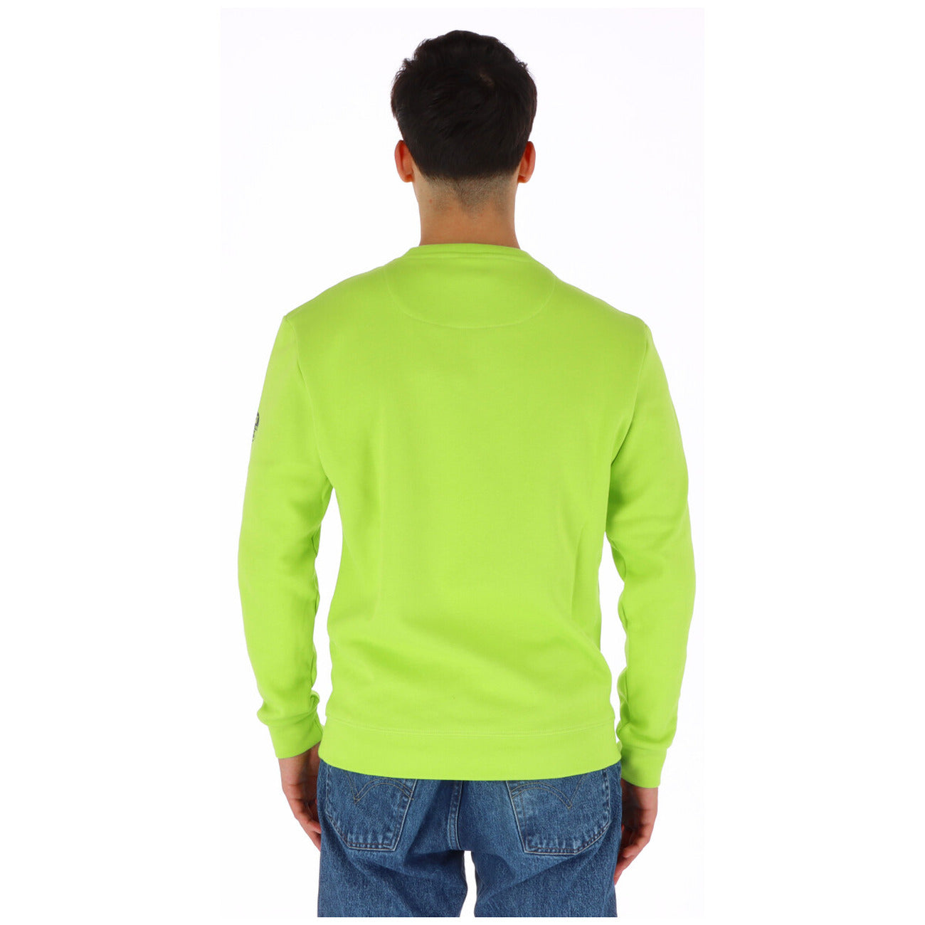 North Sails Felpa Uomo Verde con Maniche Lunghe Scollo Tondo in Cotone 80% Poliestere 20% Autunno/Inverno 902417