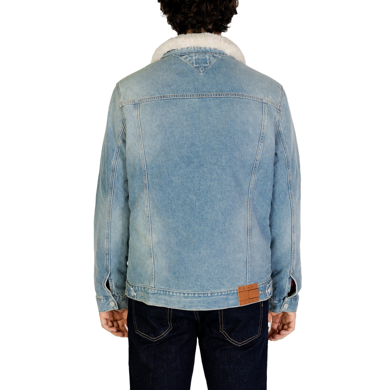 Tommy Hilfiger Giacca Jeans Uomo Azzurra DM0DM20432