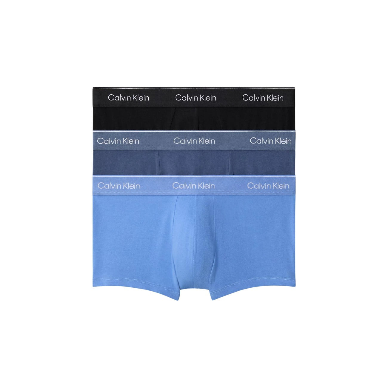 Calvin Klein Underwear Boxer A Vita Bassa In Confezione Da 3 - Cotton Stretch Uomo LV00NB4389