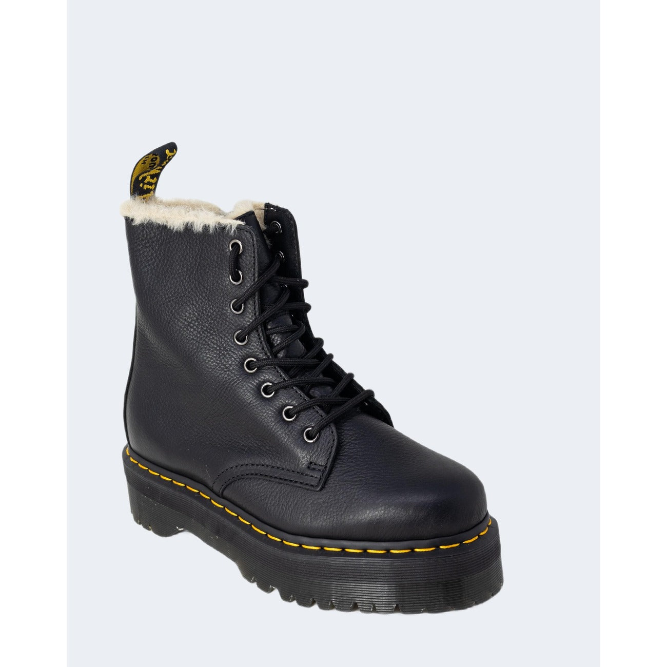 Dr. Martens Stivaletti Donna Nero Monocromo Lacci Suola Gomma Pelle 100% Primavera Estate 25637001
