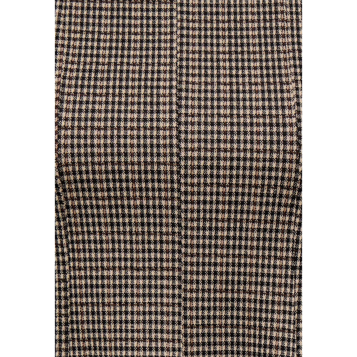 Abito corto nero donna Only Onlazura 15380636. Mini dress smanicato casual chic a quadri in poliestere riciclato ed elastan con punto vita strutturato.