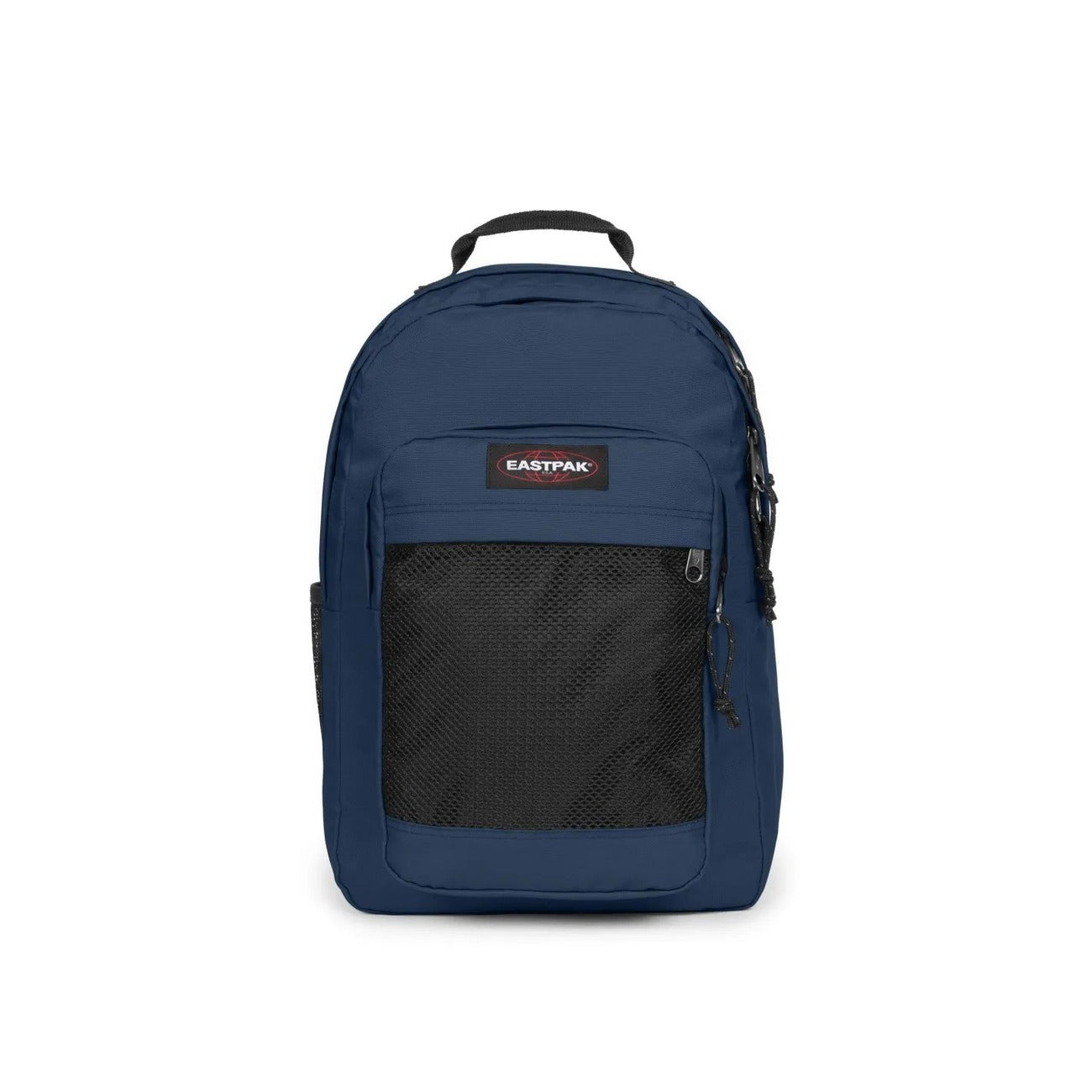 Zaino Eastpak Blu; Dimensioni 29x44x28 cm. Doppio comparto con apertura a U, tasca laptop 16 pollici e portaborraccia. Organizer integrato e schienale trapuntato, stile casual-studio