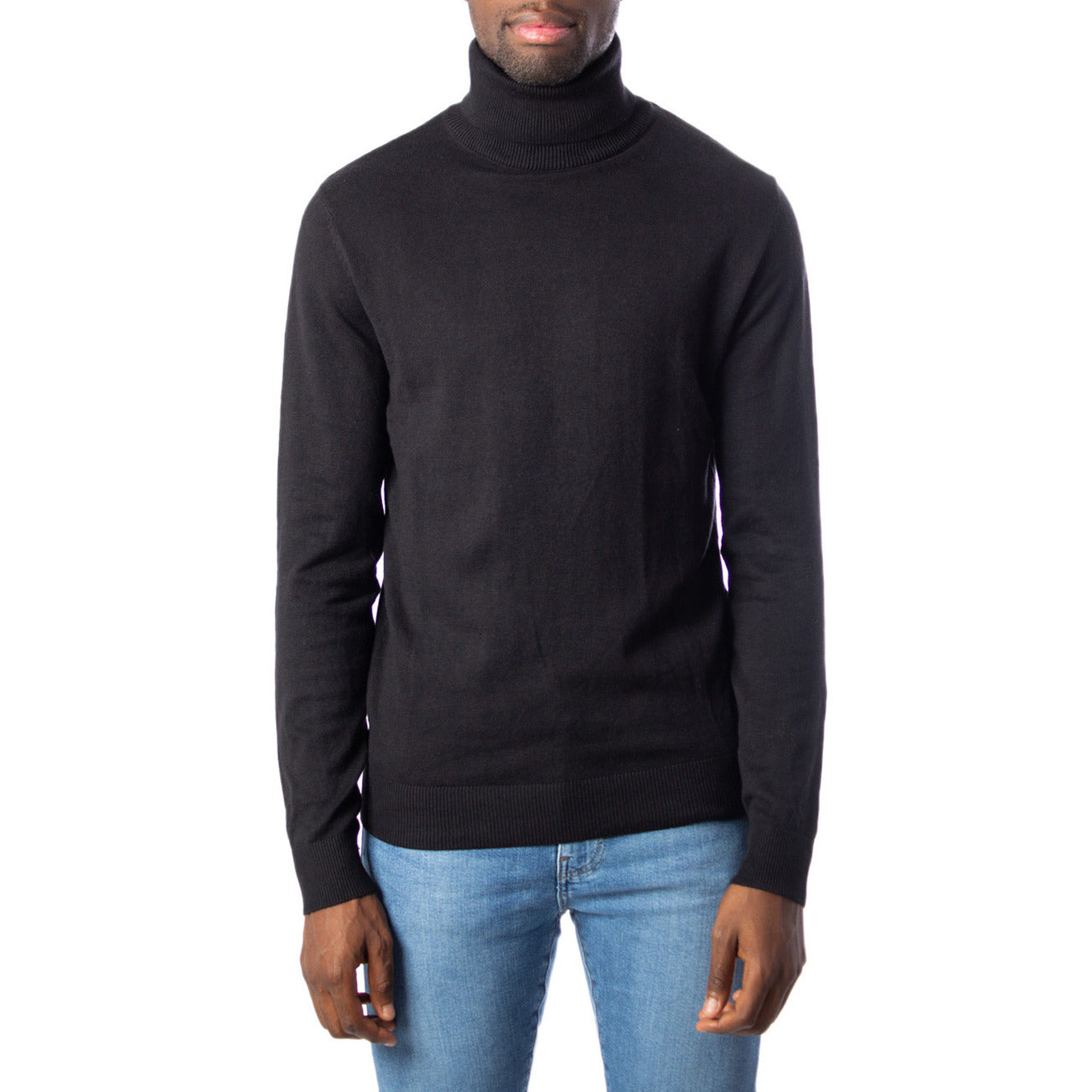 Jack & Jones Maglia Uomo Beige Collo Alto Manica Lunga Autunno Inverno 12157417