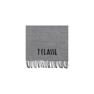 Alviero Martini Prima Classe Sciarpa Donna Grigia con Stampa Geo - Sciarpa Autunno Inverno