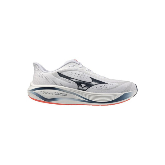 Scarpe Running Mizuno Neo; Scarpa da corsa leggera e ammortizzata in schiuma Enerzy Nxt con tecnologia Smooth Speed Assist. Suola X10 anti-usura ad alto grip e massimo comfort. Laterale 