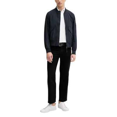 Tommy Hilfiger Polo Uomo Bianca Maniche Lunghe - Polo Cotone Organico Bottoni Colletto