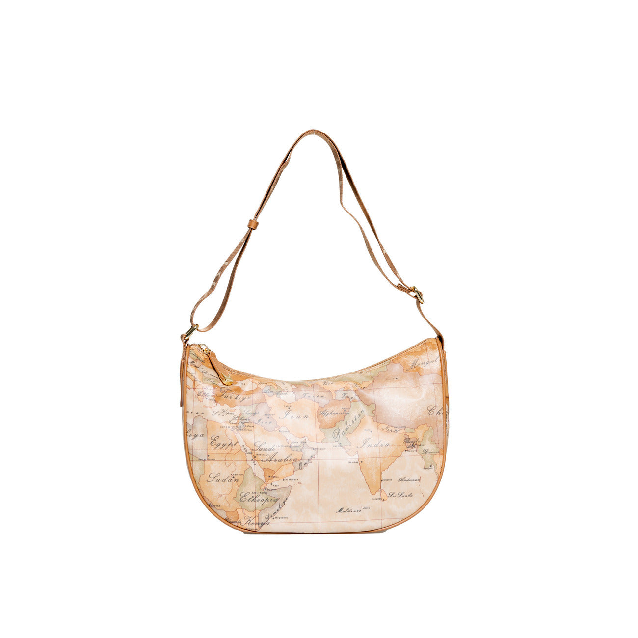 Borsa Donna Alviero Martini Prima Classe Beige - Stampa Geo Iconica