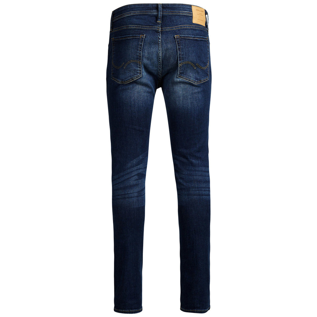 Jack & Jones Jeans Uomo Blu Zip Bottone Cotone 85% Elastan 2% Poliestere 13% Autunno Inverno 12110056