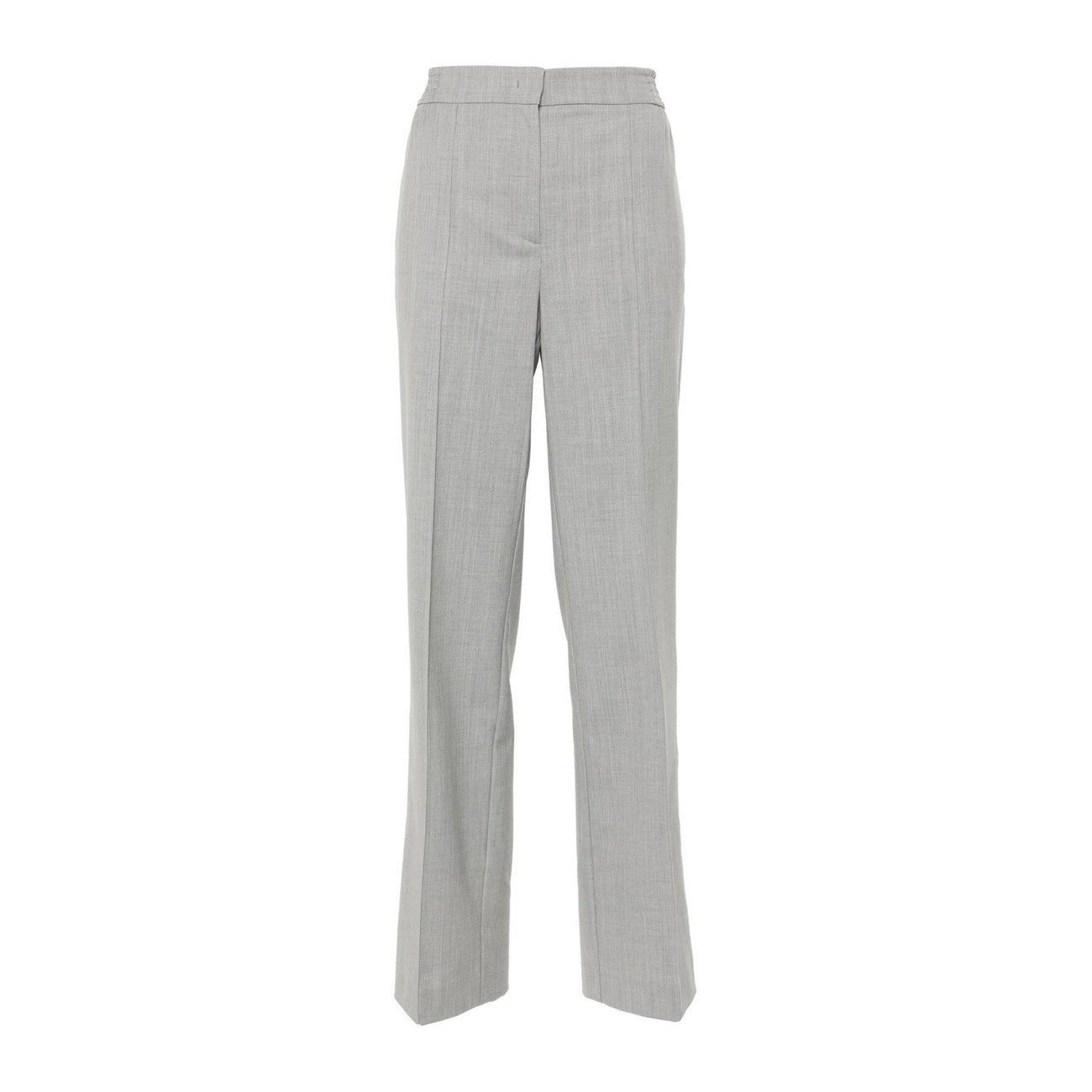 Twinset Pantaloni Donna Grigio Zip e Bottone 58% Poliestere 21% Lana 17% Viscosa 4% Elastan Autunno/Inverno B_44739