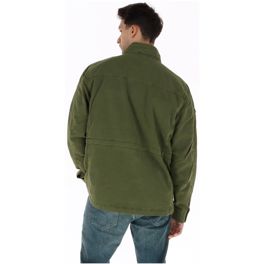 Giacca militare uomo Superdry – Field jacket M65 verde cotone M5012473A.