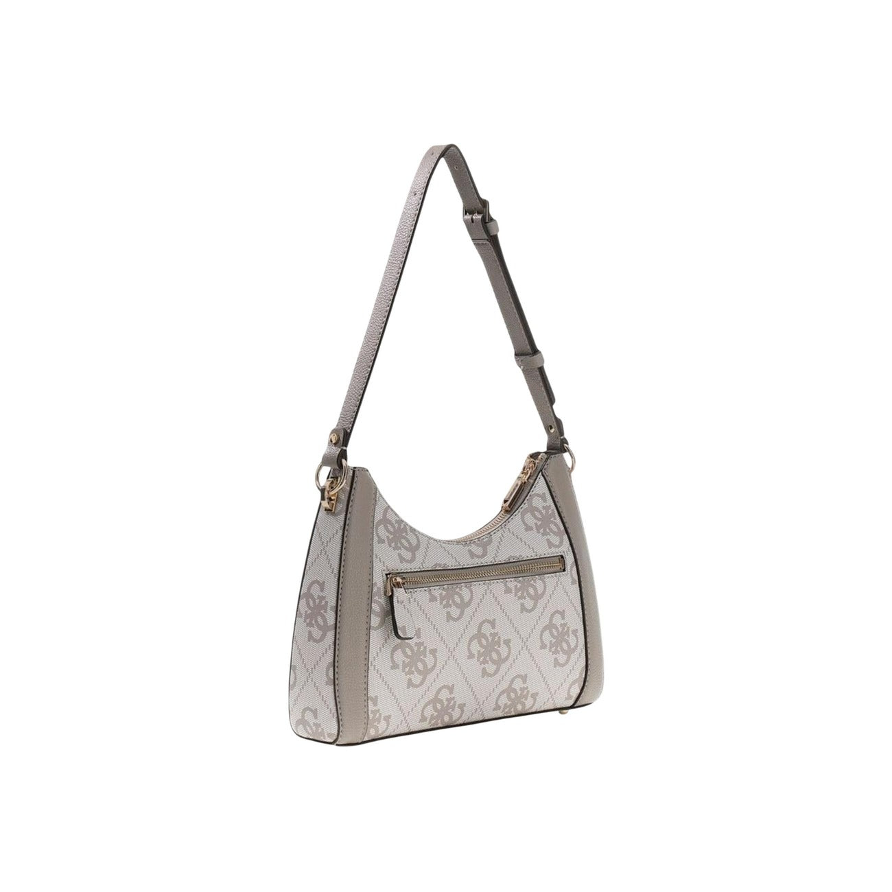 Borsa Guess donna grigia 100% poliuretano - vista posteriore laterale