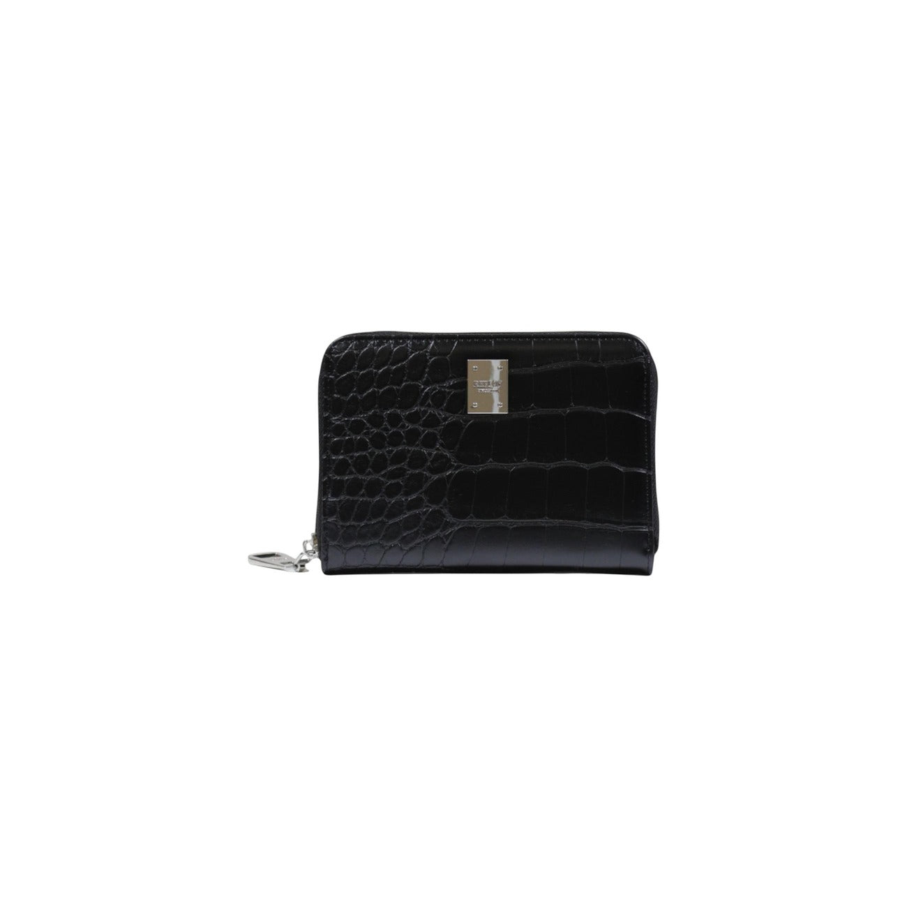 Replay Portafoglio Donna Nero con Cerniera Scomparti Interni Tasche Interne - Portafoglio Poliestere 15x10.5x2cm
