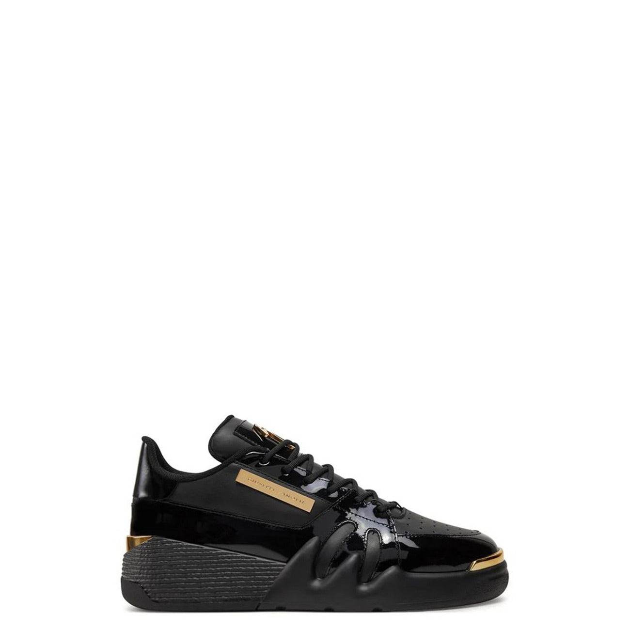 Giuseppe Zanotti Sneakers Uomo Nere V_30839 - Scarpe Pelle 100% Luxury