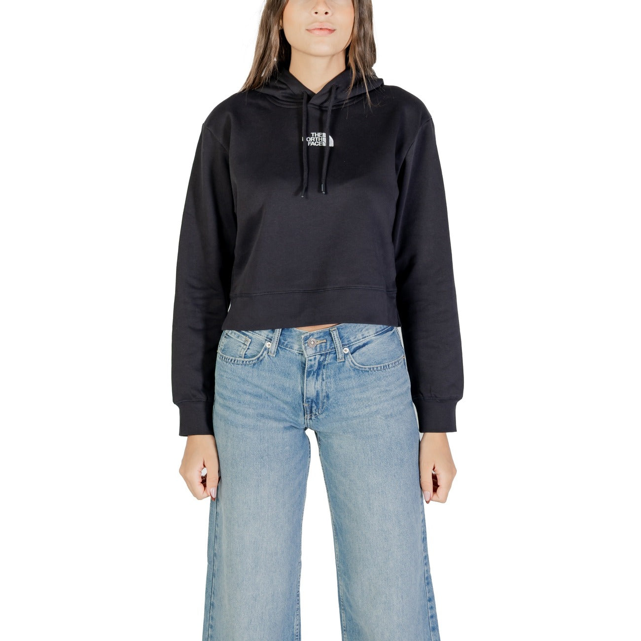 The North Face Felpa Cappuccio Donna Nera NF0A89EXJK3 - Cotone 68%