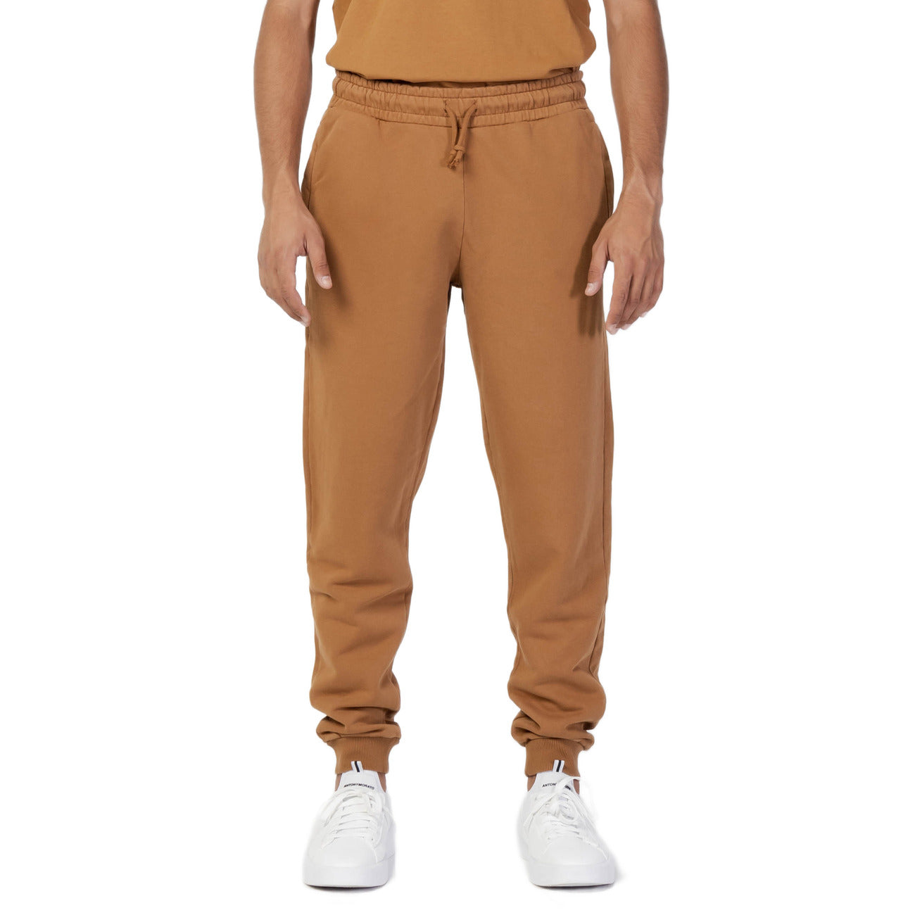 Pantaloni Sportivi Uomo Fila Marroni 100% Cotone - Stile Casual