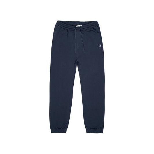 Pantaloni sportivi Uomo Calvin Klein Jeans Blu Cotone Organico - Stile Sostenibile