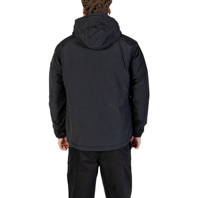 Napapijri Giacca Uomo Nera con Cappuccio - Giacca Cerniera Tasche Autunno Inverno