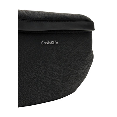 Calvin Klein Marsupio Uomo Nero Cerniera Tasca Interna Poliestere Poliuretano Autunno Inverno LV04D3184G