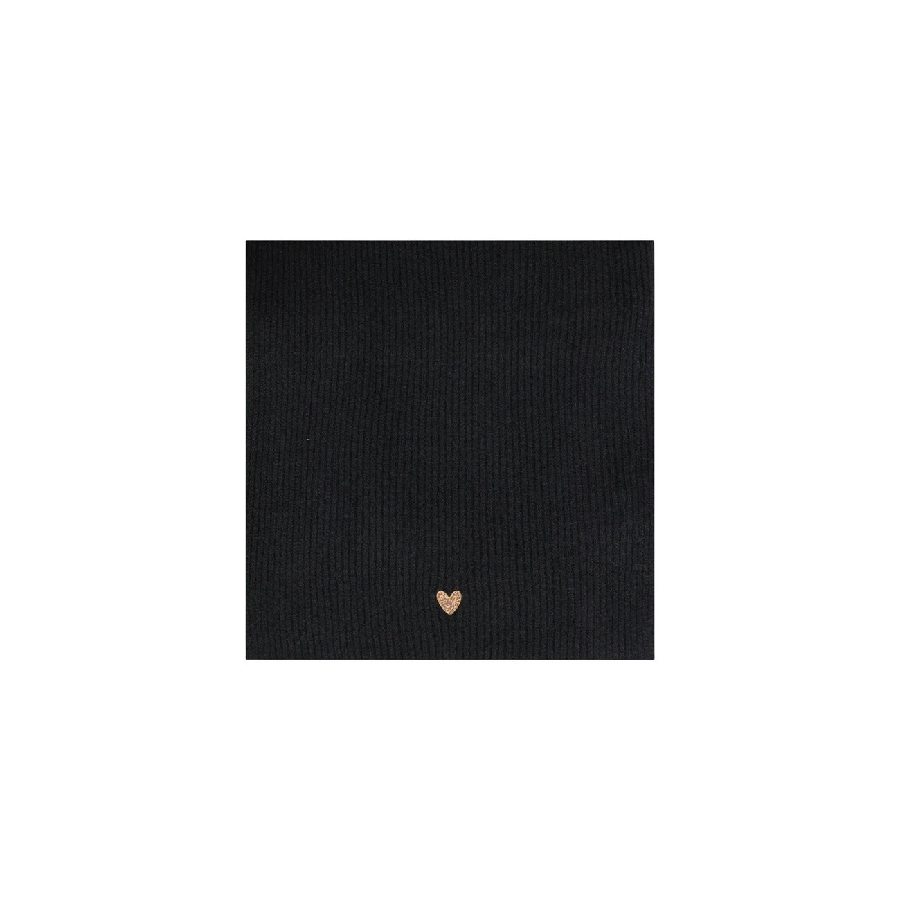 Pieces Sciarpa Donna Nera - Sciarpa Poliestere Lana Elastan 16x15x1.5cm