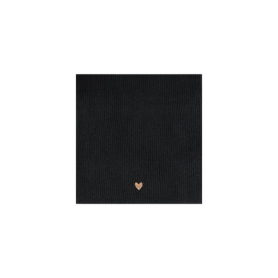 Pieces Sciarpa Donna Nera - Sciarpa Poliestere Lana Elastan 16x15x1.5cm