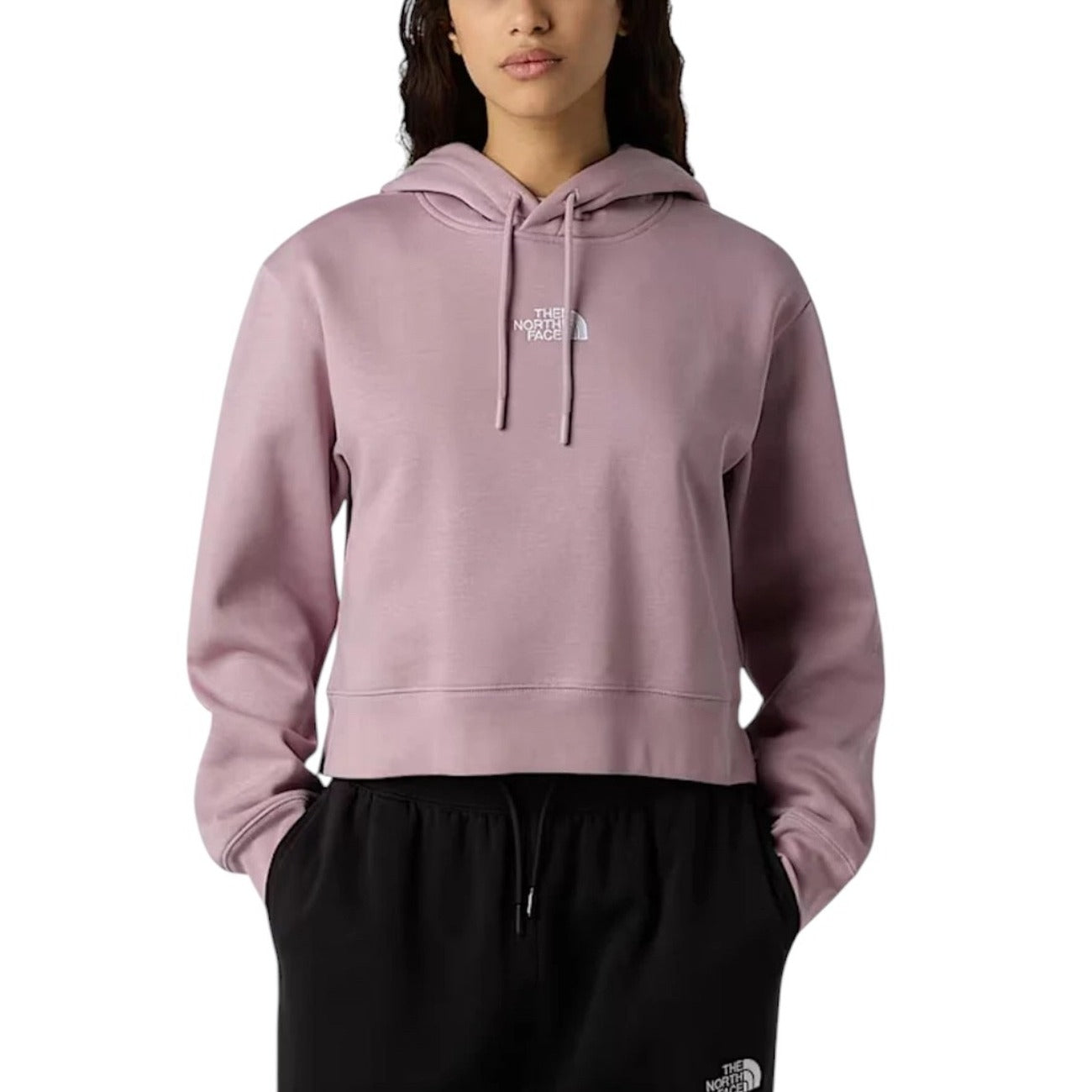 The North Face Felpa Cappuccio Donna Lilla NF0A89EXD2Q - Cotone 68%