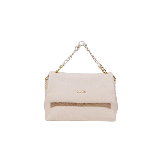 Liu Jo Borsa Donna Beige Mano Tracolla Bottoni Automatici Tasche Interne Poliestere 100% 27x21x12 cm Autunno Inverno AF5003 E0161