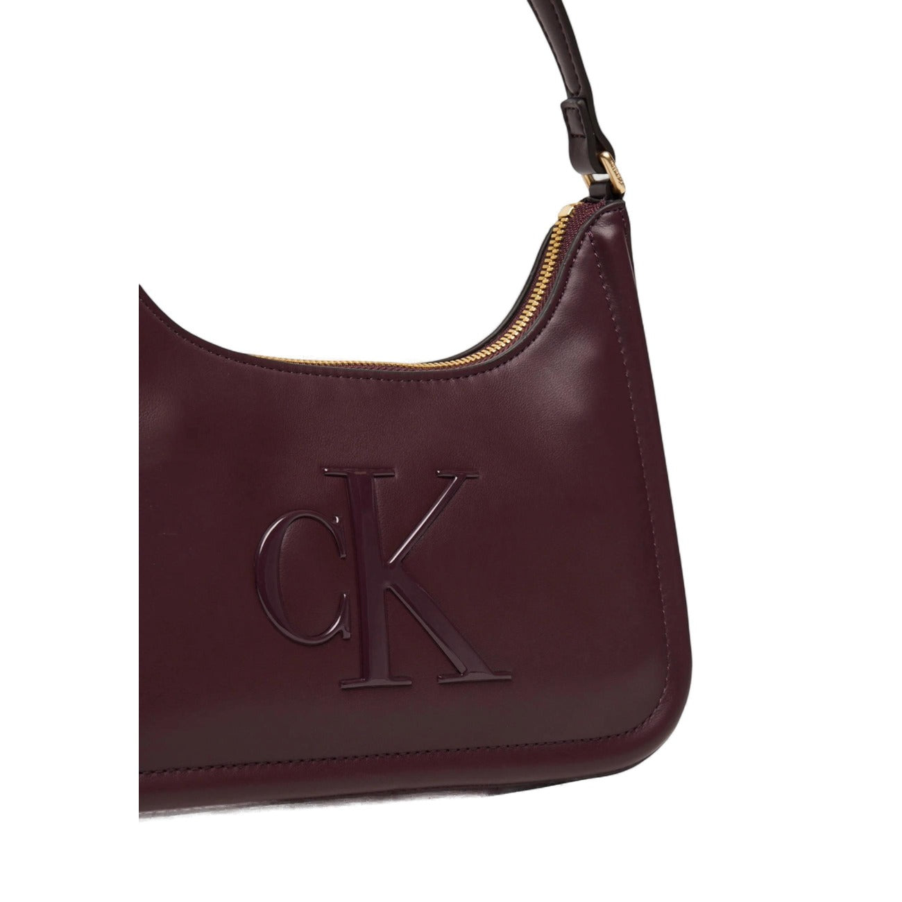 Calvin Klein Women's Black Handbag - Zippered Bag with Internal Pocket 26x19x6cm