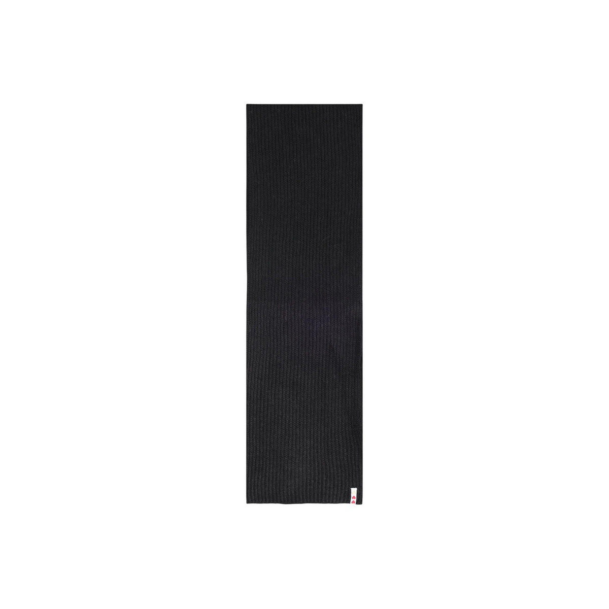 Sciarpa nera donna Pieces – Sciarpa lunga in maglia a costine 17166768.