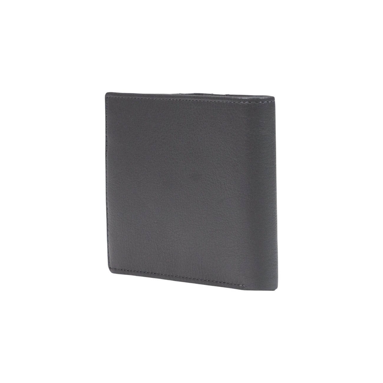 Portafoglio Zip Grigio Uomo Guess Torino; Dimensioni 13 x 9 x 2 cm. Realizzato in vera pelle con portamonete integrato. Logo metallico sul davanti e hardware argento, stile casual-business. Posteriore 