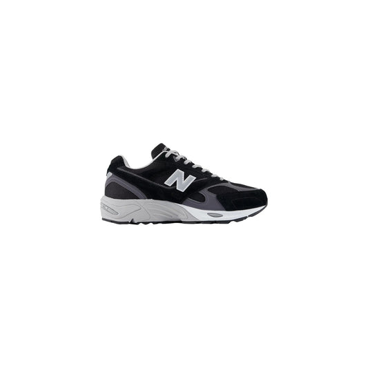 Scarpe New Balance uomo U880R8EU Black Castlerock. Sneakers basse da uomo in camoscio e mesh traspirante con tecnologia ammortizzante ABZORB e stile running anni 2000, scarpe sportive autunno inverno.