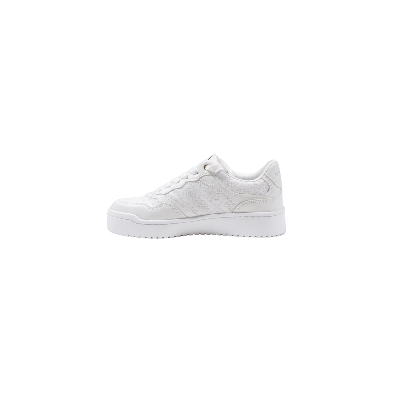 Sneakers Guess donna bianche con suola bianca - vista laterale sinistra
